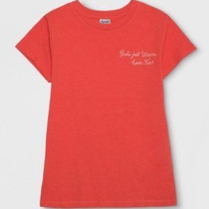 Girls Just Wanna Have Fun shirt Junk Food Women's